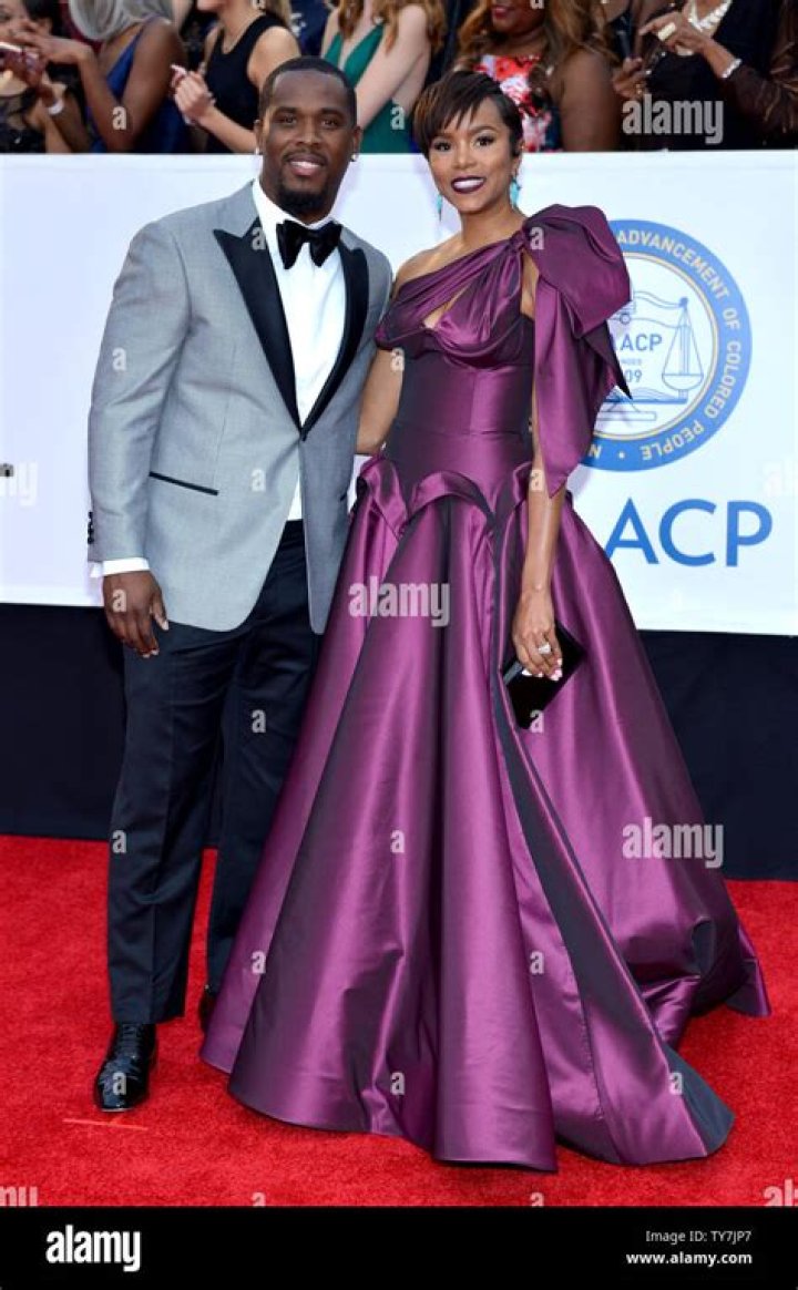 Tommicus Walker, LeToya Luckett NAACP Image Awards, Arrivals, Los Angeles, USA - 15 Jan 2018
