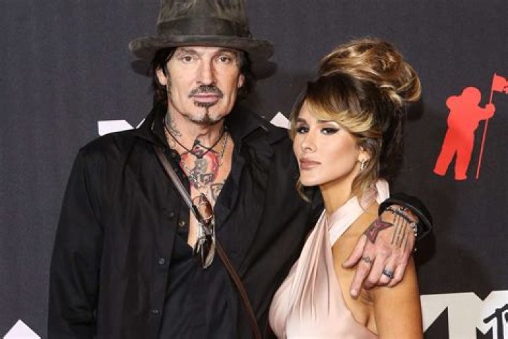 Tommy Lee 'Live The Good Life' Party at The Coconut Creek Casino, Coconut Creek, Florida, USA - 05 Apr 2019 Tommy Lee performing a DJ set with his wife, Brittany Furlan on stage