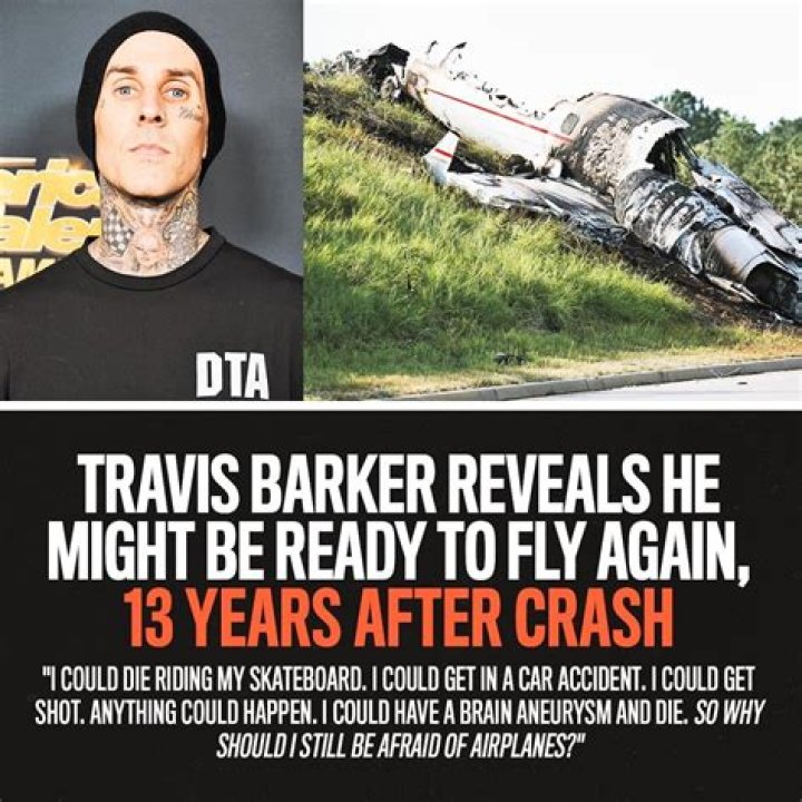 Travis Barker ‘Might’ Be Ready To Fly Again 13 Years After Plane Crash – Hollywood Life