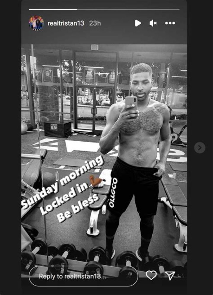 Tristan Thompson Posts Sexy Shirtless Pic & Khloe Kardashian Reacts After Fan Puts It On Her Radar