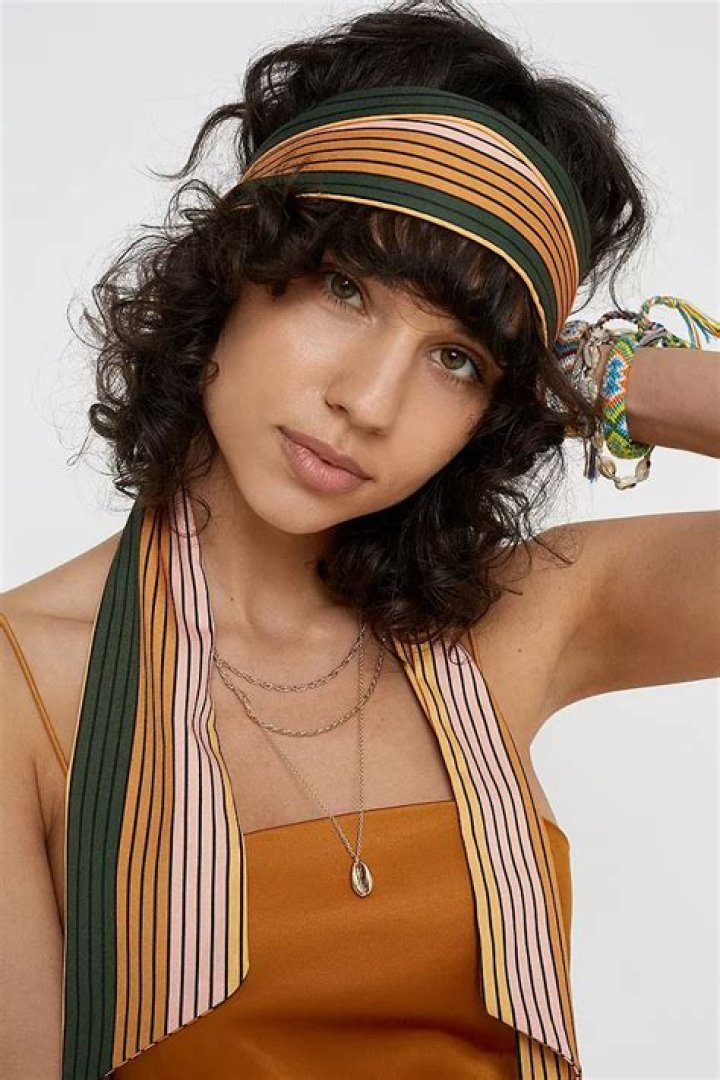 Urban Outfitters Tijuana Tie-Back Headband, $12, urbanoutfitters.com