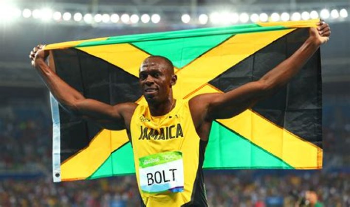 Usain Bolt from Jamaica leads to win the gold medal in the men's 200-meter final during the athletics competitions of the 2016 Summer Olympics at the Olympic stadium in Rio de Janeiro, Brazil Rio 2016 Olympic Games, Athletics, Olympic Stadium, Brazil - 18 Aug 2016