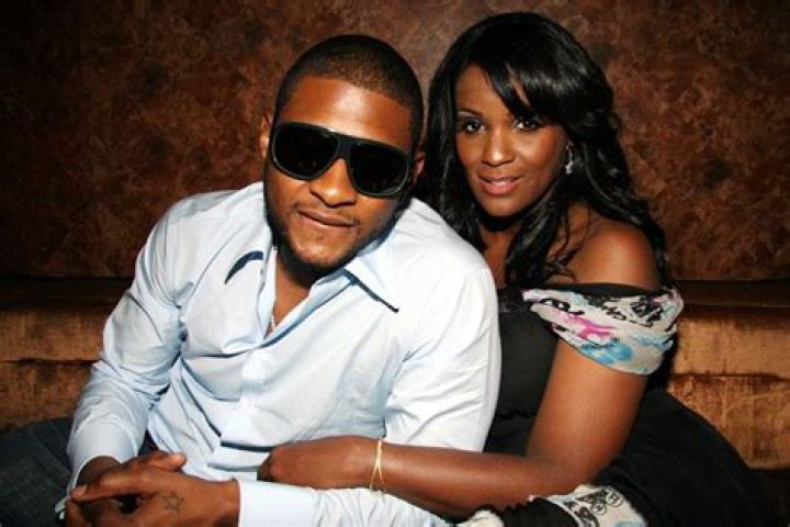 Usher and Tameka Foster