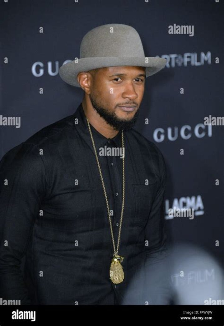 Usher at the 2015 LACMA Art and Film Gala