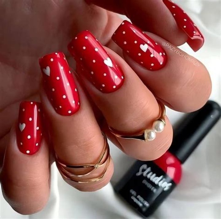 valentines day nails