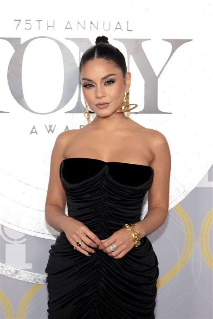 Vanessa Hudgens 75th Annual Tony Awards, Arrivals, Radio City Music Hall, New York, USA - 12 Jun 2022 Wearing Schiaparelli Same Outfit as catwalk model *12773061ab