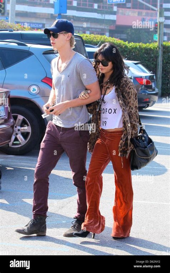 Vanessa Hudgens, Austin Butler. Vanessa Hudgens and Austin Butler arrive at the Los Angeles premiere of "Once Upon a Time in Hollywood" at the TCL Chinese Theatre on LA Premiere of "Once Upon a Time in Hollywood", Los Angeles, USA - 22 Jul 2019