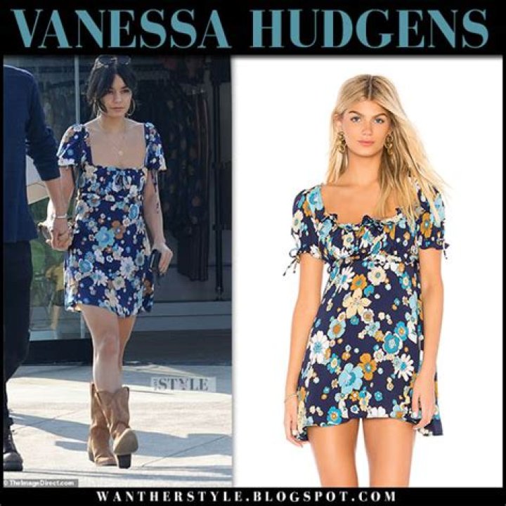 Vanessa Hudgens In Blue