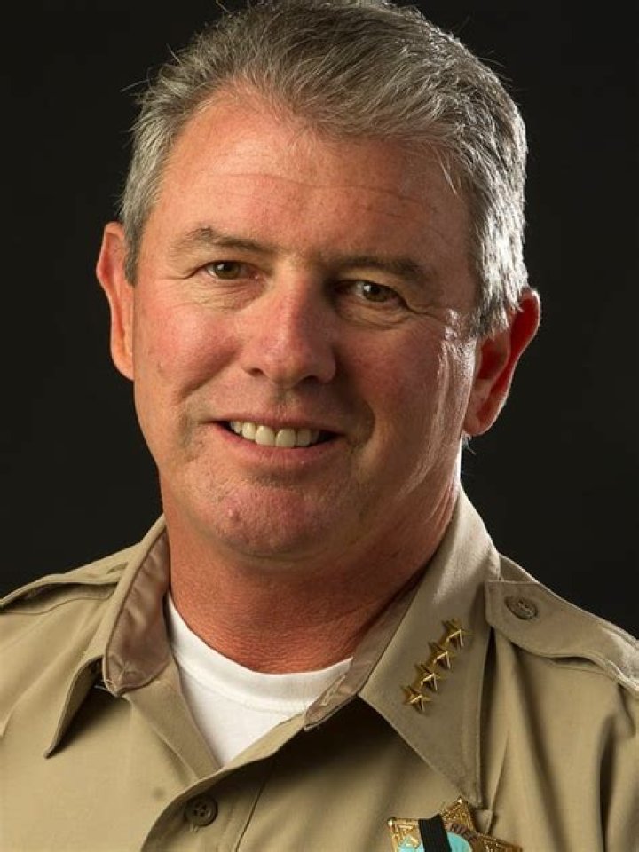 Ventura County Sheriff Geoff Dean speaks to reporters near the scene in Thousand Oaks, Calif.,, where a gunman opened fire the previous night inside a country dance bar crowded with hundreds of people. Officials say the suspect is dead inside the bar California Bar Shooting, Thousand Oaks, USA - 08 Nov 2018