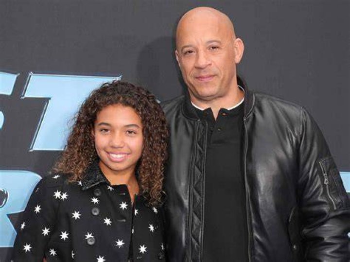 Vin Diesel With His Son & Daughter At The &lsquo;Guardians of The Galaxy 2&rsquo; Premiere
