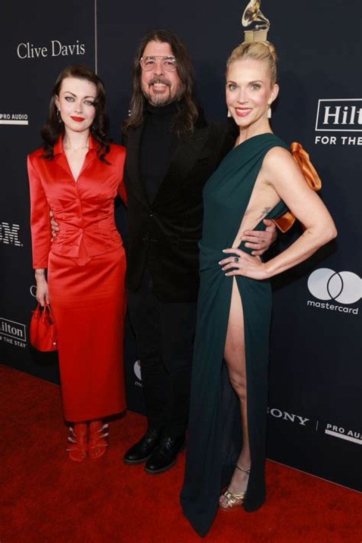 Violet Grohl, Dave Grohl and Ophelia Saint Grohl Dave Grohl out and about, Los Angeles, USA - 16 Feb 2020