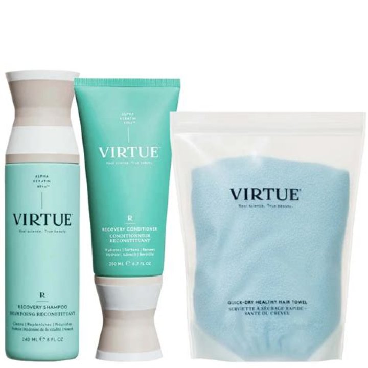 VIRTUE Dermstore Exclusive Travel Recovery Kit (6 piece), $59, dermstore.com