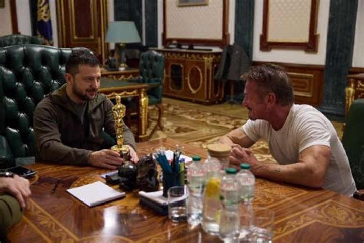 Volodymyr Zelenskyy & Sean Penn
