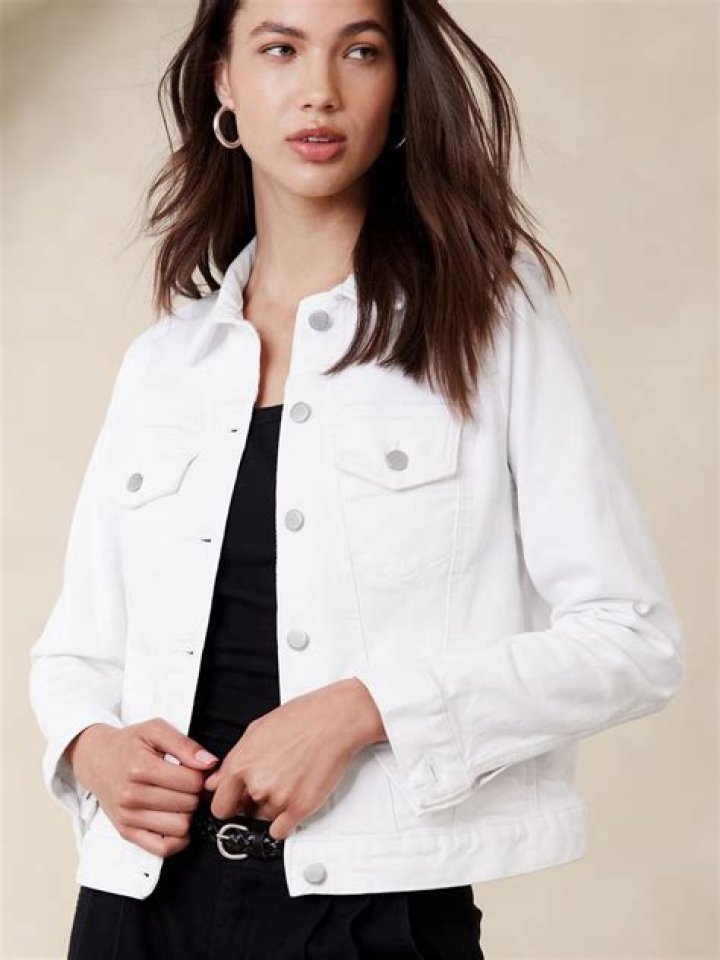 White Denim Jacket