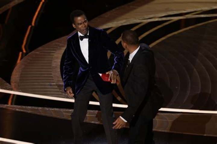 Will Smith slaps Chris Rock