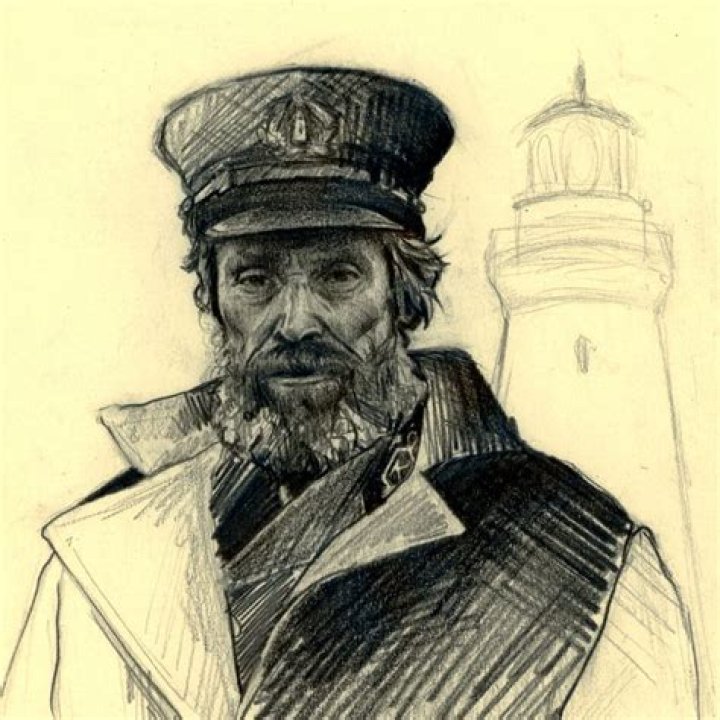 William Dafoe during a sketch