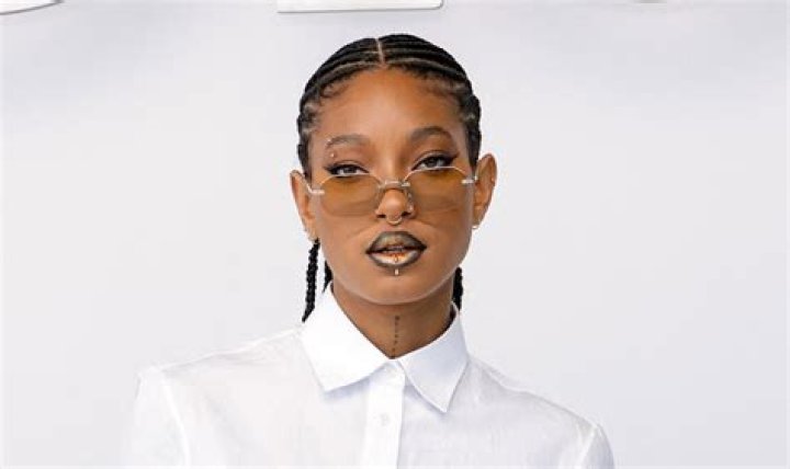 Willow Smith at the Christian Dior show