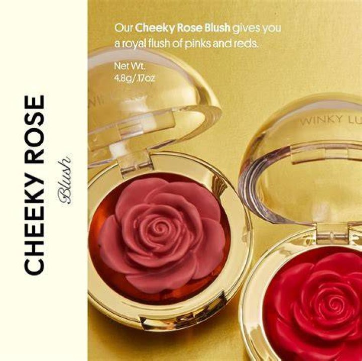 Winky Lux Cheeky Rose Flower Blush