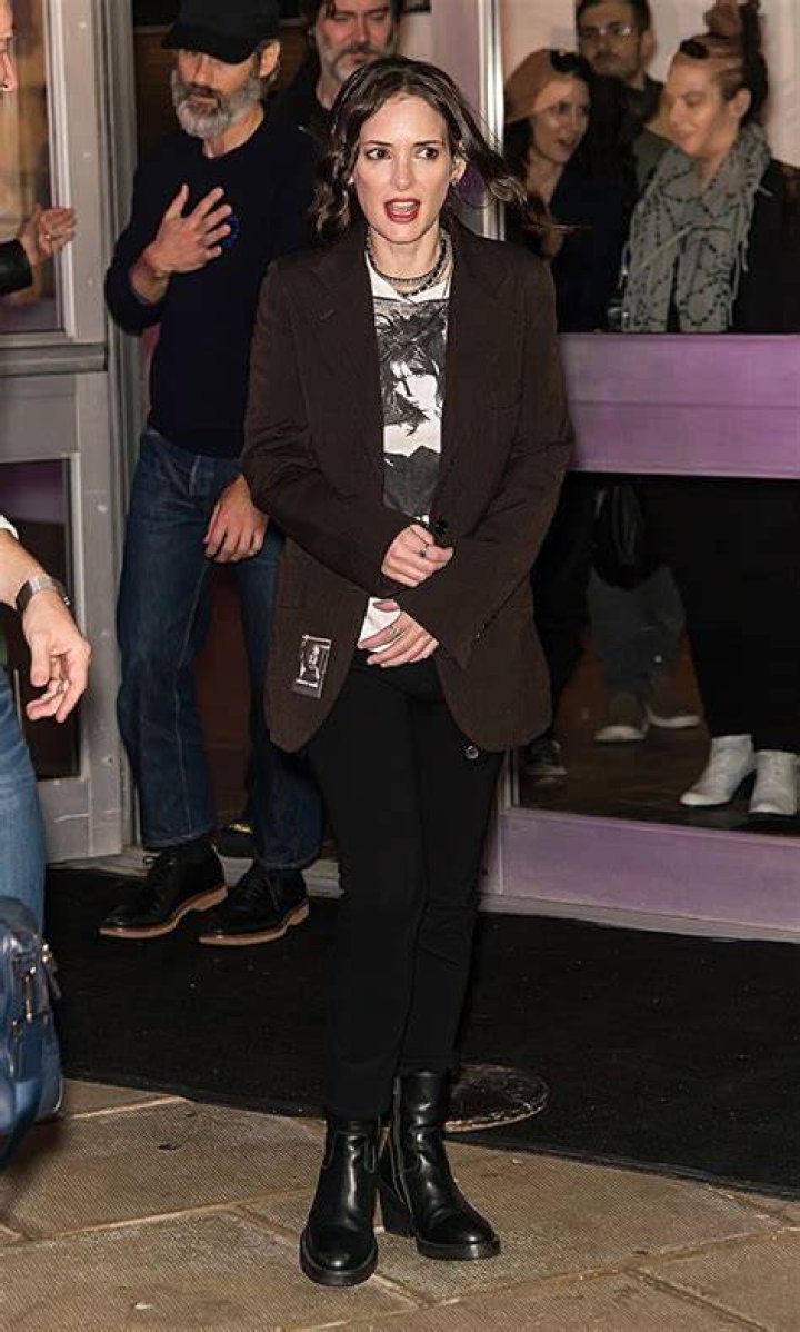 Winona Ryder in a stylish outfit