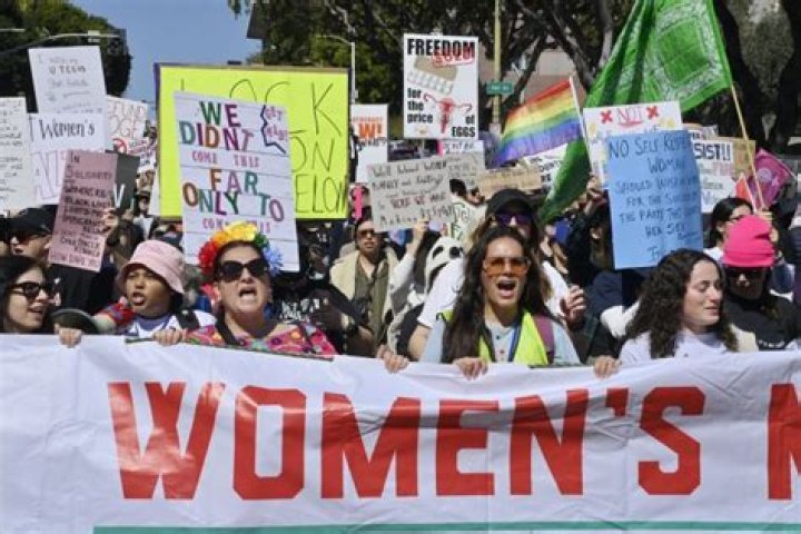 Women&rsquo;s March In Los Angeles