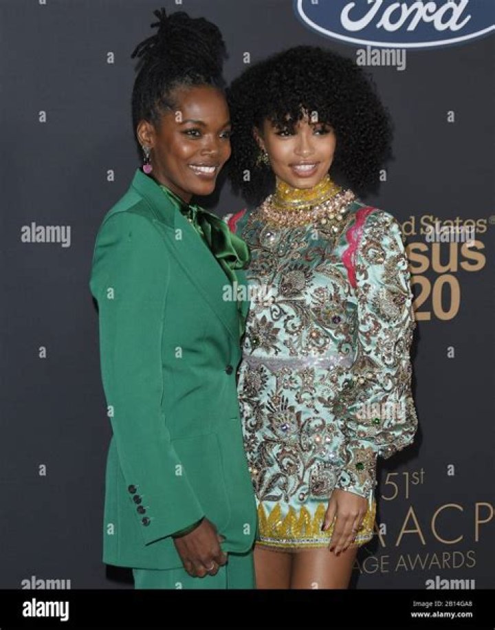 Yara Shahidi at the 51st NAACP Image Awards