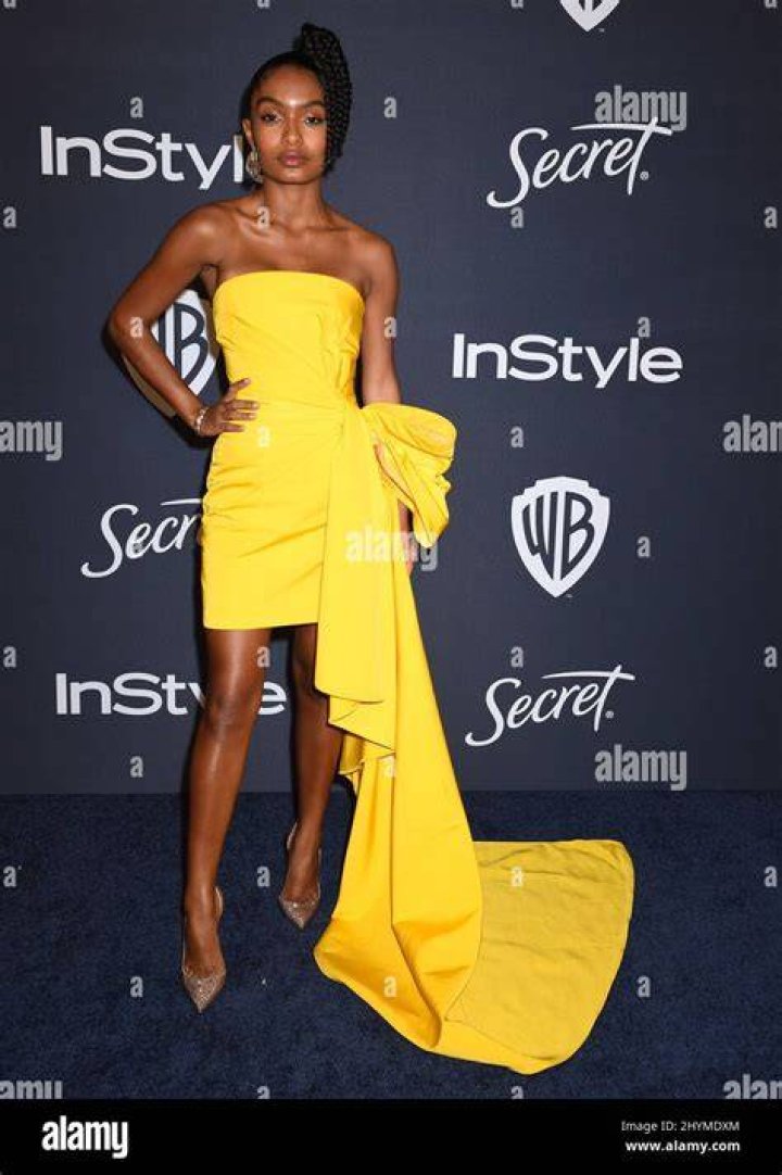 Yara Shahidi at the InStyle and Warner Bros. Golden Globes afterparty
