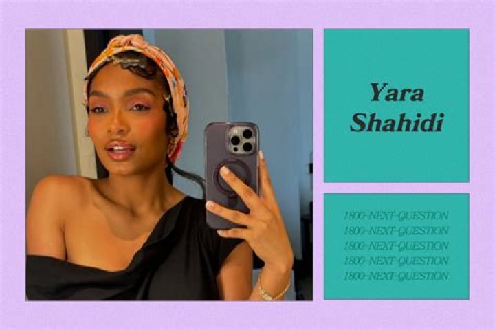 Yara Shahidi on her way to &lsquo;The Daily Show&rsquo;