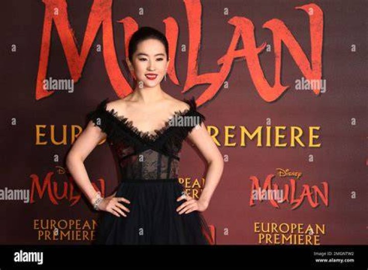 Yifei Liu at the European Premiere of &lsquo;Mulan&rsquo;