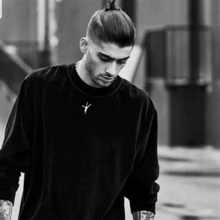 zayn malik man bun