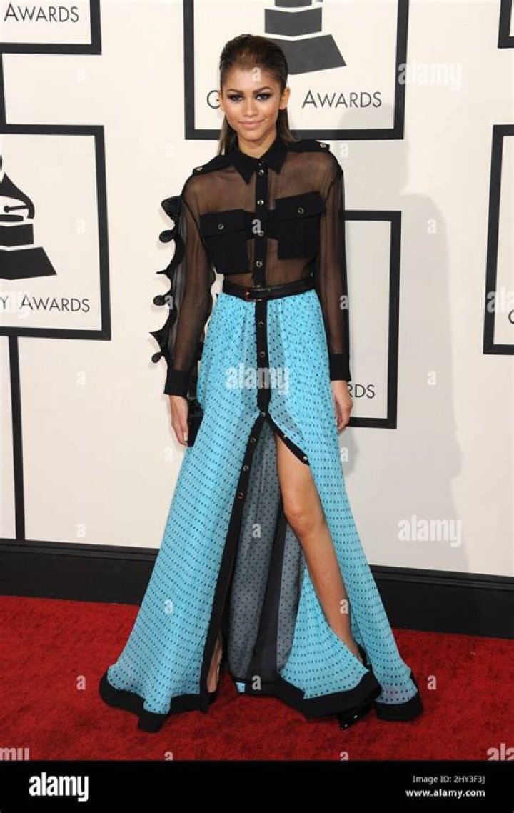Zendaya 56th Annual Grammy Awards, Arrivals, Los Angeles, America - 26 Jan 2014