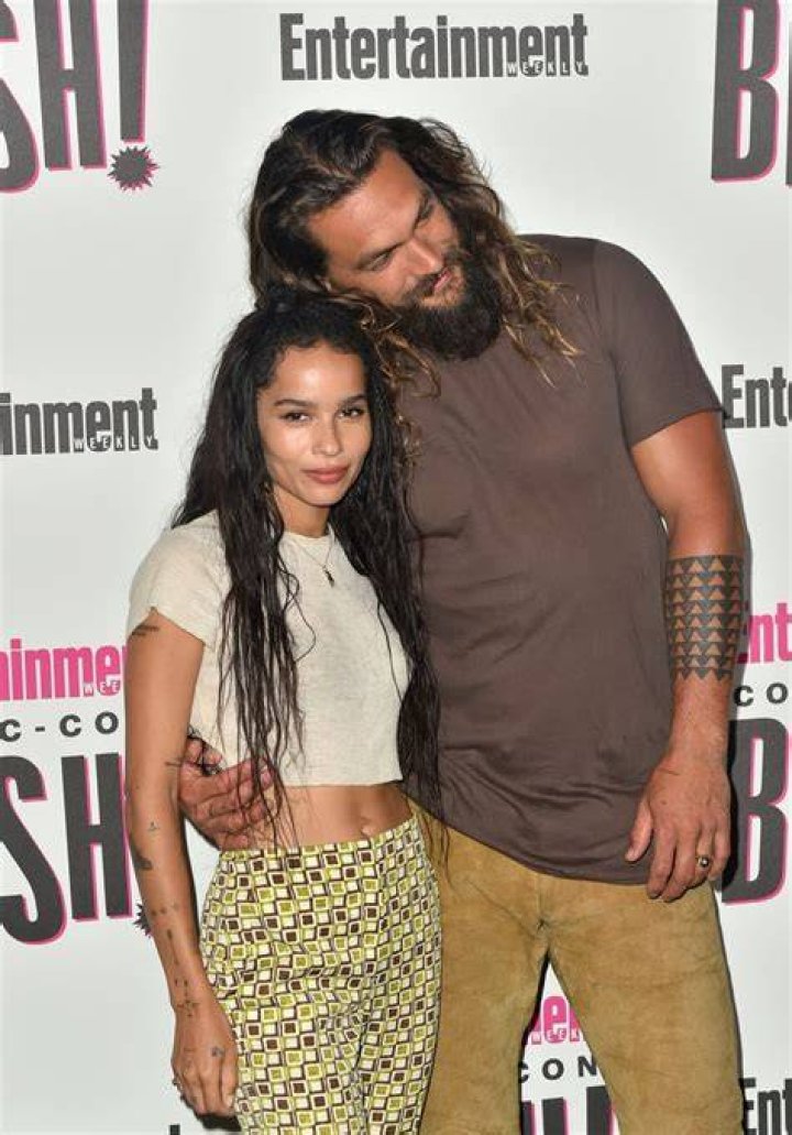 Zoe Kravitz and Jason Momoa Entertainment Weekly party, Comic-Con International, San Diego, USA - 21 Jul 2018