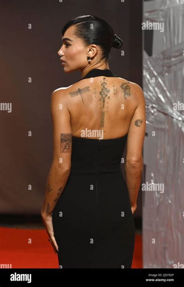 Zoe Kravitz at the 2022 Vanity Fair Oscar Party