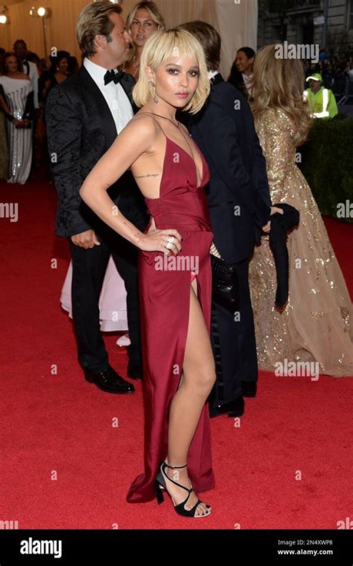 Zoe Kravitz attends The Metropolitan Museum of Art's Costume Institute benefit gala celebrating the opening of the Heavenly Bodies: Fashion and the Catholic Imagination exhibition, in New York 2018 MET Museum Costume Institute Benefit Gala, New York, USA - 07 May 2018