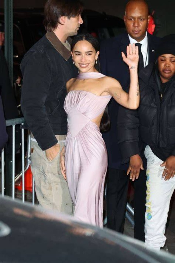 Zoe Kravitz Stuns In Saint Laurent