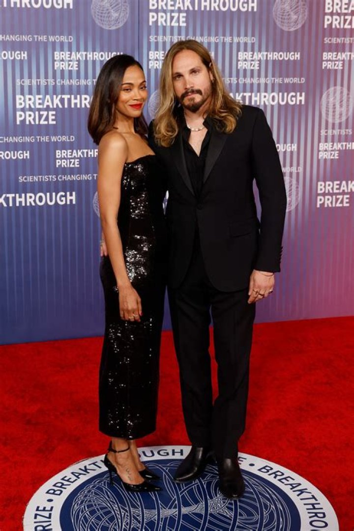 Zoe Saldana and Marco Perego'The Hand of God' premiere, 78th Venice International Film Festival, Italy - 02 Sep 2021